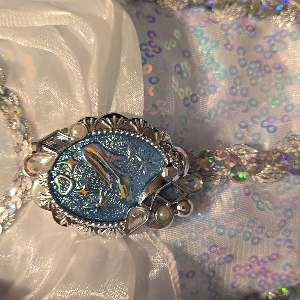Disney Cinderella Gown Dress Costume Size 5/6 - Picture 2 of 9